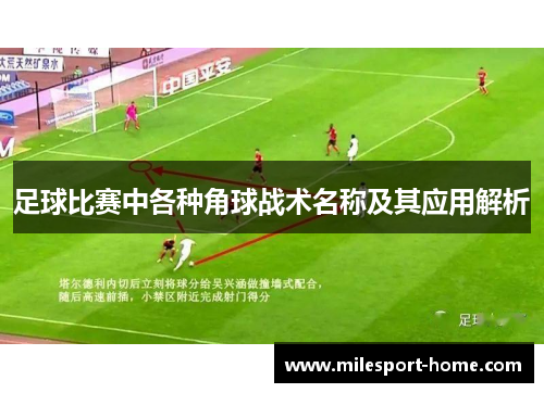 足球比赛中各种角球战术名称及其应用解析